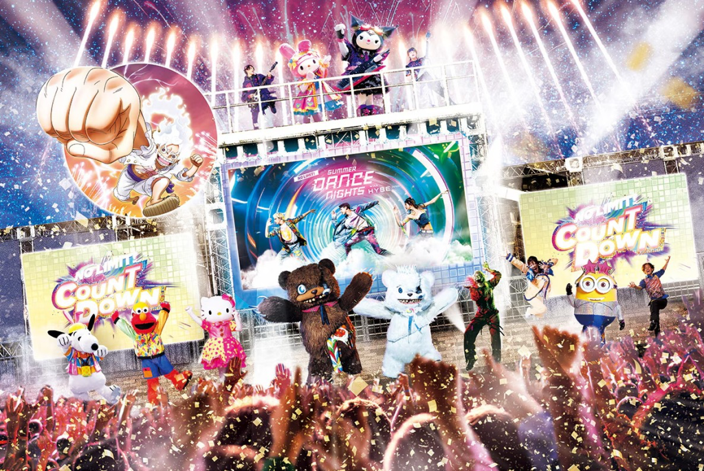 【โอซาก้า】 Universal Studios Japan / NO LIMIT! COUNTDOWN 2025