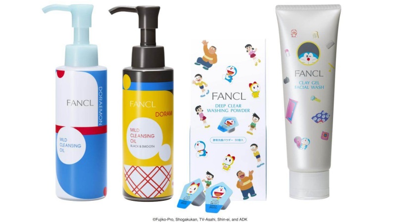 กรี๊ด! FANCL x โดราเอมอน คอลเลคชั่นสกินแคร์สุดน่ารัก เตรียมวางขายที่ญี่ปุ่นแล้ว!