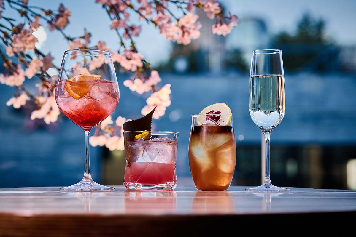 日本星巴克櫻花季_星巴克臻選東京烘焙工坊櫻花季_夜 ROASTERY TOKYO SAKURA Terrace