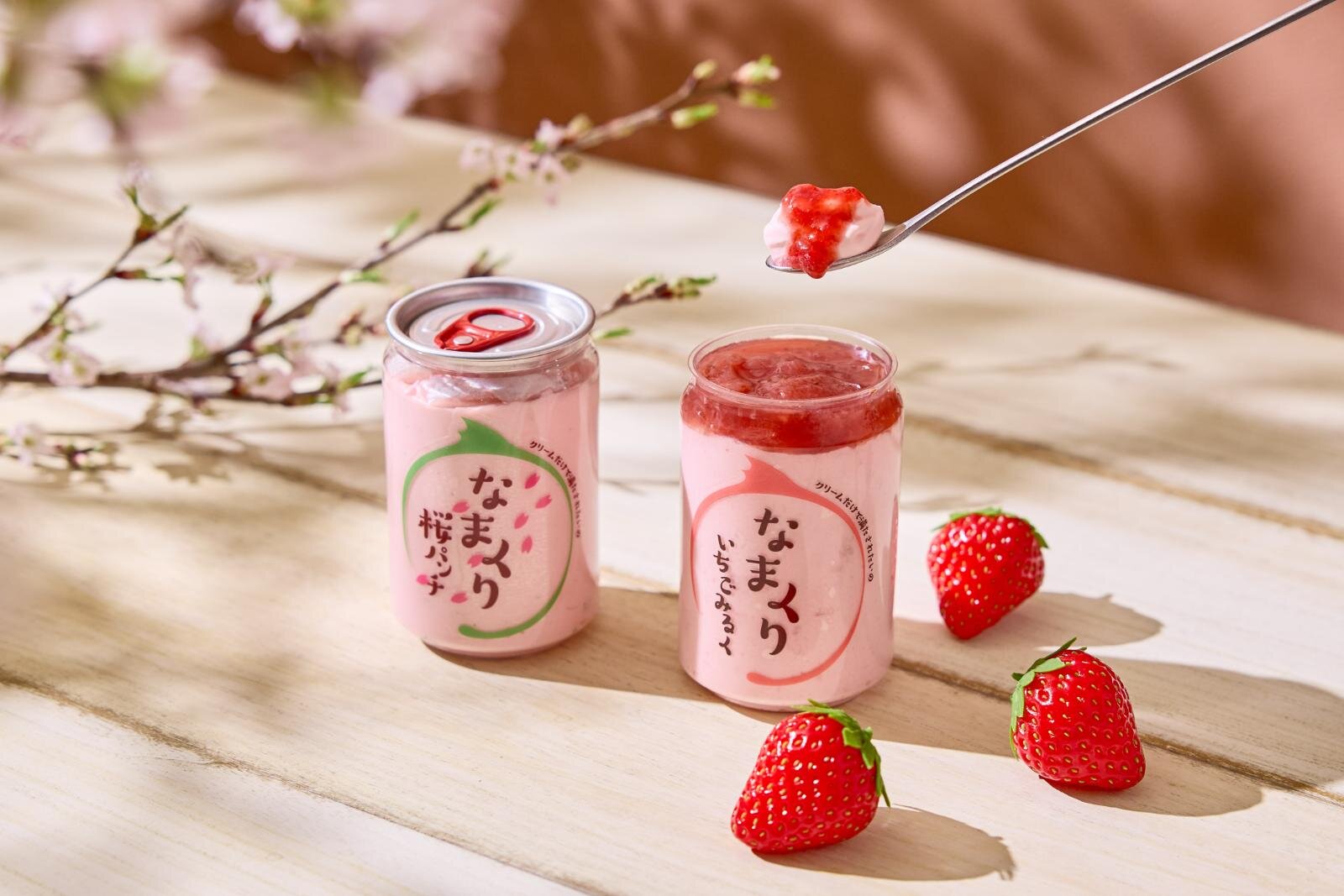 「桜パンチ」「いちごみるく」880円