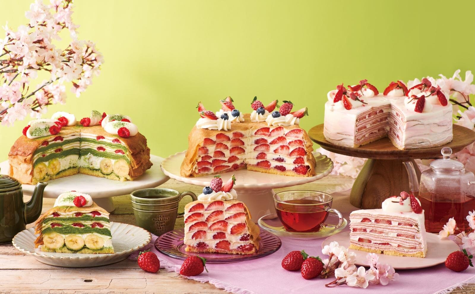 2026年3月_美麗甜點_Afternoon Tea LOVE&TABLE_草莓千層