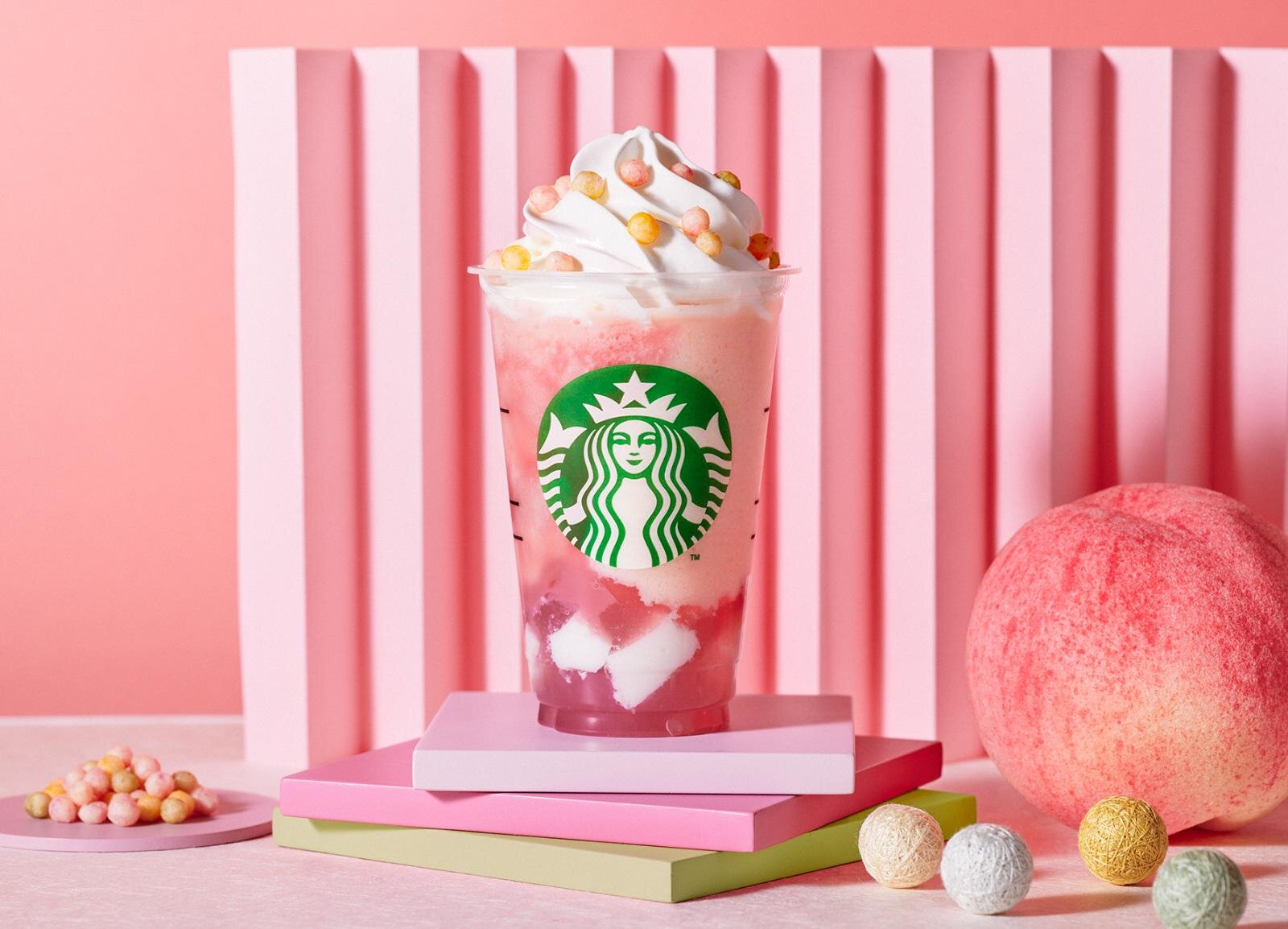 เครื่องดื่มใหม่ฤดูซากุระจาก Starbucks Japan_Hinamatsuri Frappuccino_ひなまつり フラペチーノ