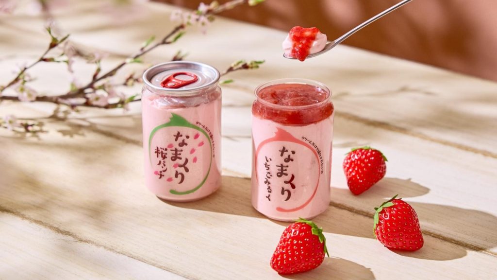 ฤดูใบไม้ผลิมาถึงแล้ว! “Namakuri” ของหวานกระป๋องสุดฮิตจากญี่ปุ่น ออก 2 รสชาติใหม่ที่สายหวานห้ามพลาด!